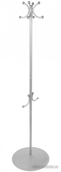 Вешалка напольная Пико 10 металлик